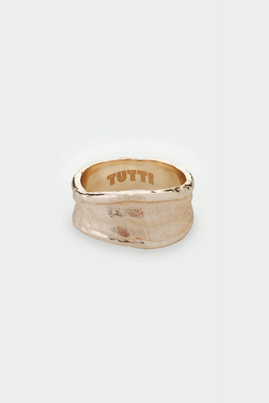 Tutti & Co Driftline Ring - Gold