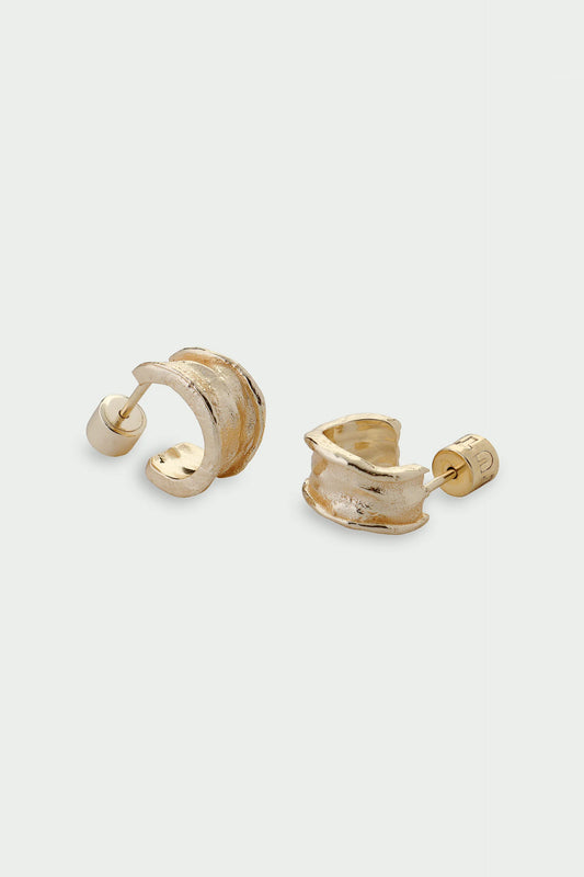 Tutti & Co Driftline Earrings - Gold