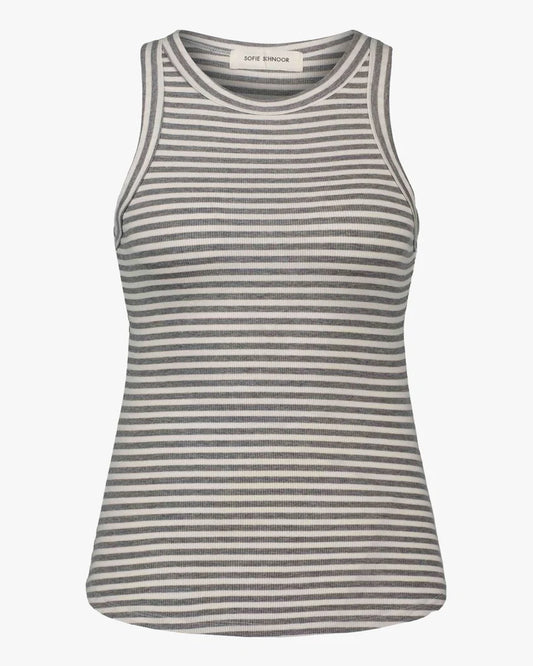 Sofie Schnoor Jullie Tank - Grey Stripe