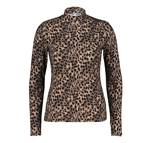 RB Rolinde Leopard Top - Mud