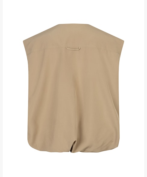 RB Ivy Sleeveless Waistcoat - Dark Sand