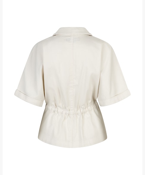 RB Drew Drawstring Jacket - Pearl