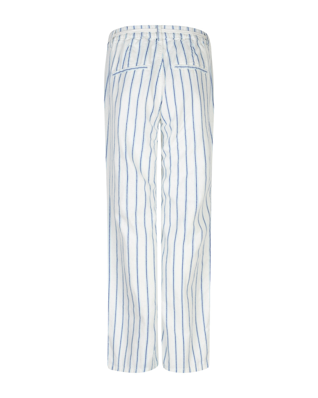 RB Colette Linen Stripe Trousers - Cobalt