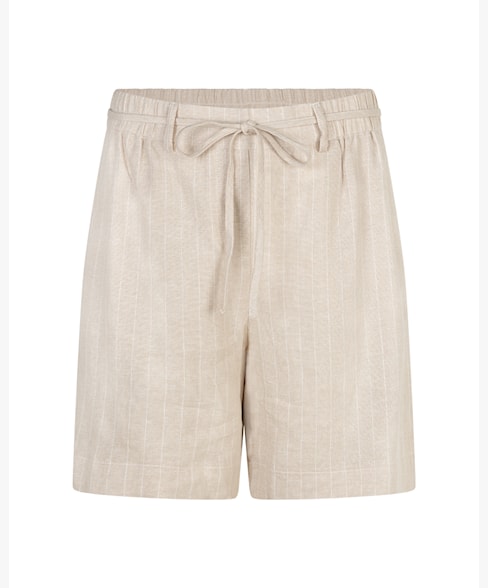 RB Cami Pinstripe Shorts - Pebble