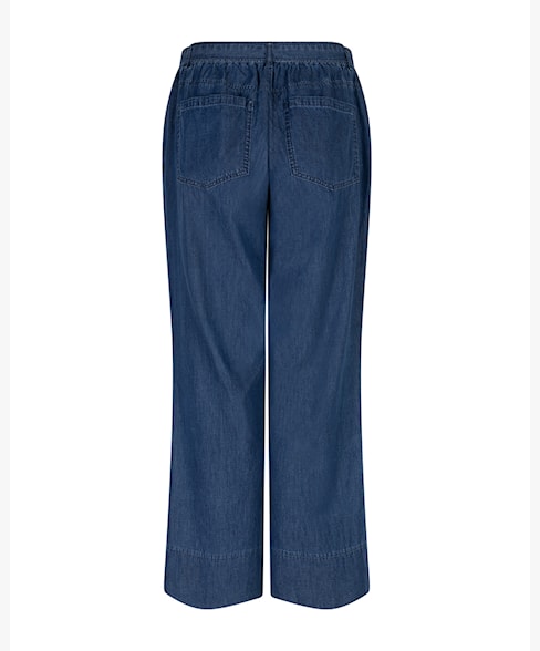 RB Conny Palazzo Denim Pants - Rinse