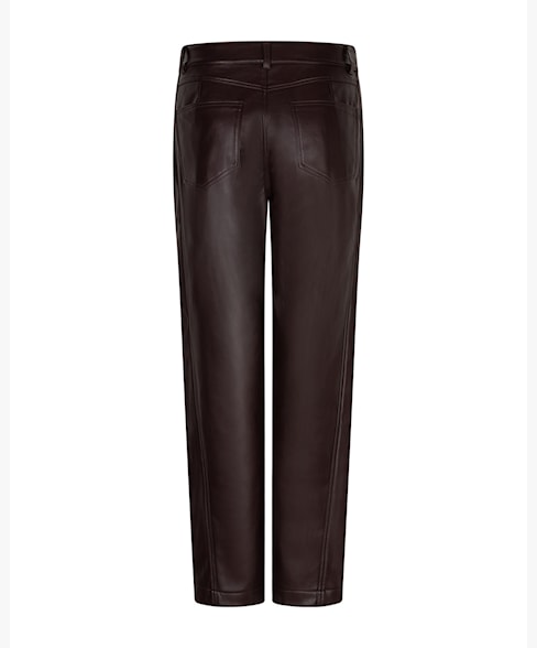 RB Caitlina Faux Leather Curved Legs - Burgundy