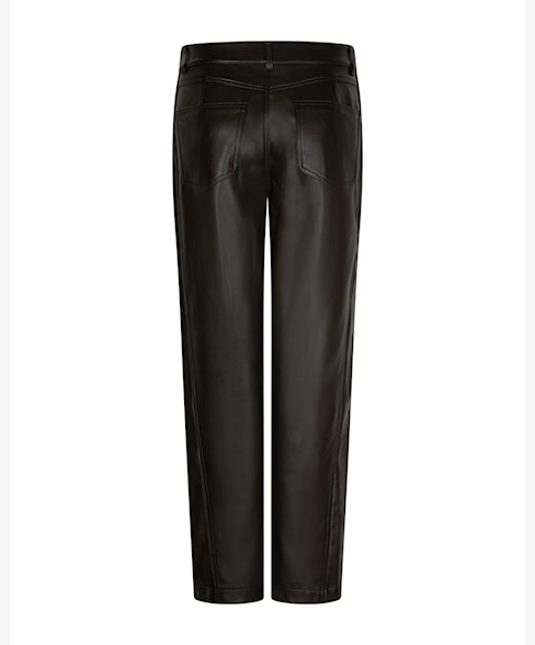 RB Caitlina Faux Leather Curved Legs - Espresso