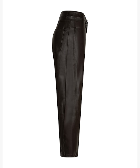 RB Caitlina Faux Leather Curved Legs - Espresso