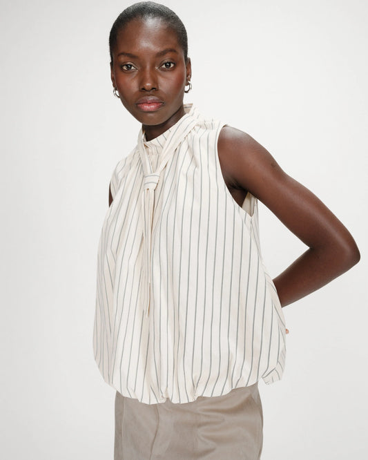 Grace & Mila Vanya Ballon Poplin Top