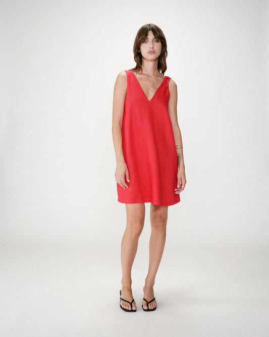 Grace & Mila Wynette Dress - Rouge