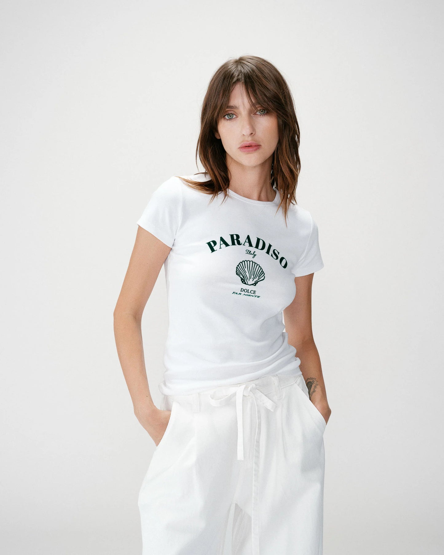 Grace & Mila Wrenley Tee - Emeraude