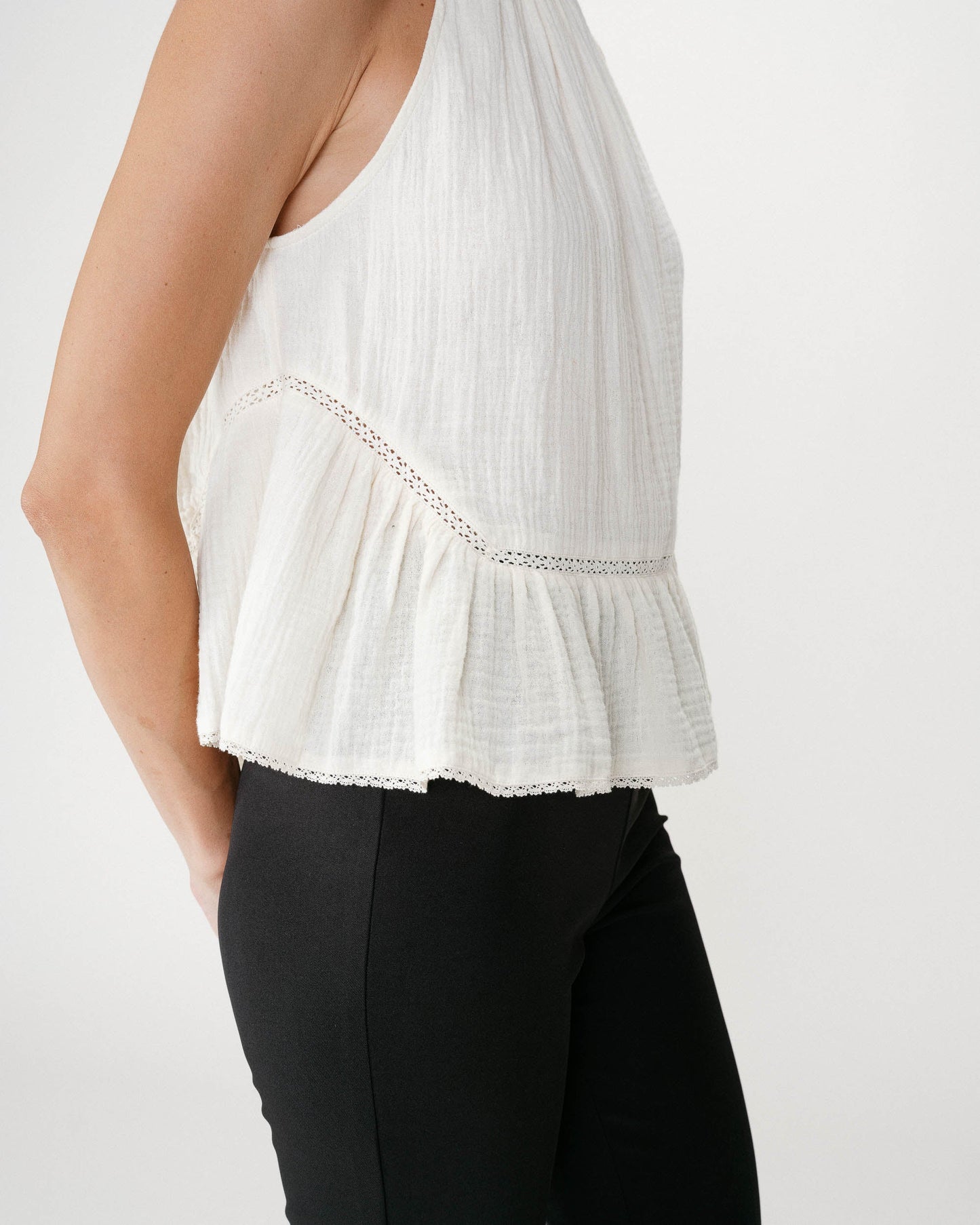 Grace & Mila Widy Top - White