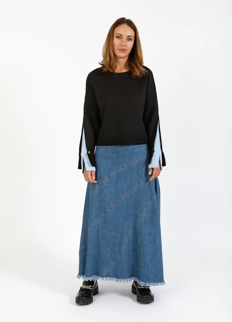Coster Copenhagen Sweatshirt with Sleeve Detail