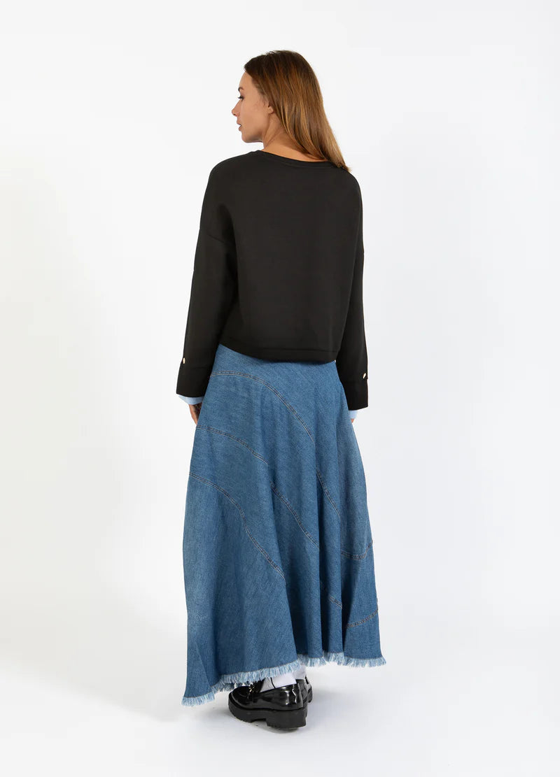 Coster Copenhagen Sweatshirt with Sleeve Detail