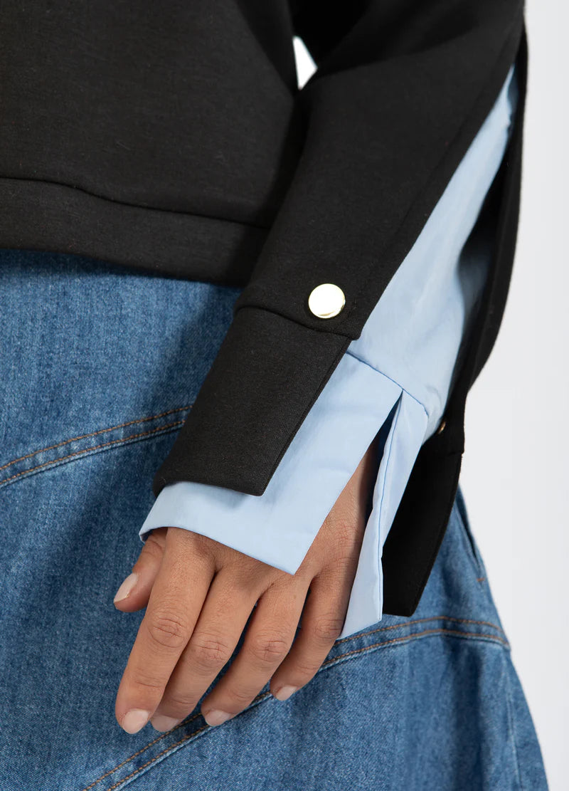 Coster Copenhagen Sweatshirt with Sleeve Detail