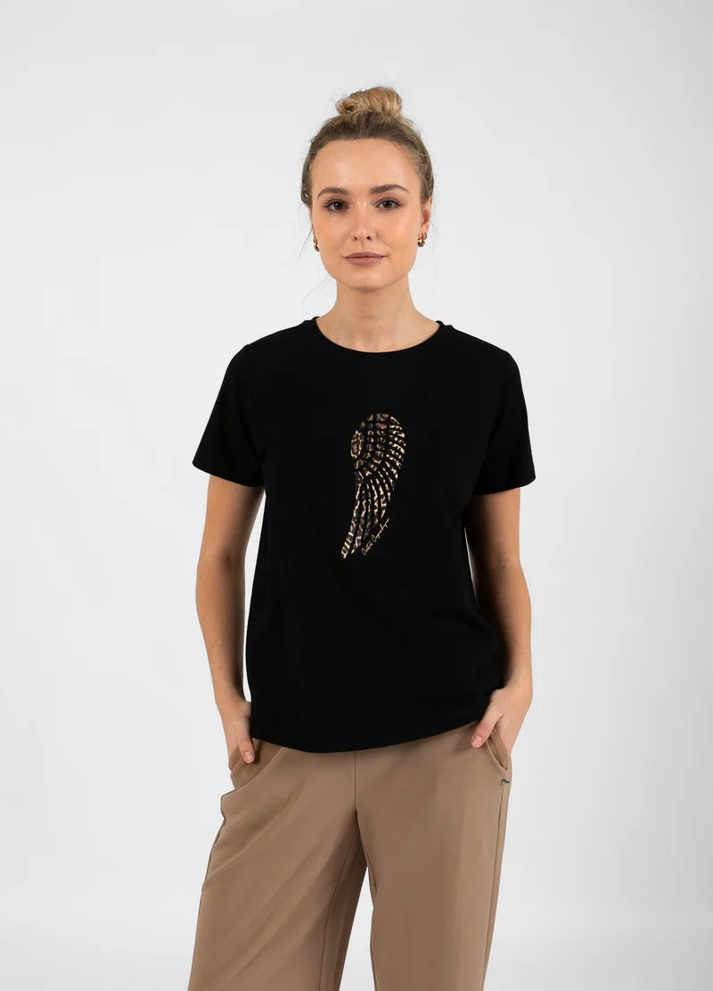 Coster Copenhagen Wing T-Shirt - Black