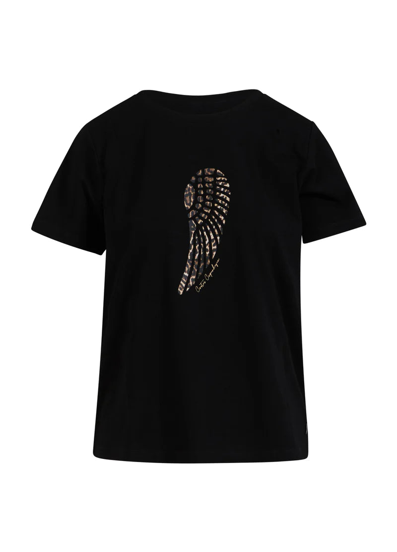Coster Copenhagen Wing T-Shirt - Black