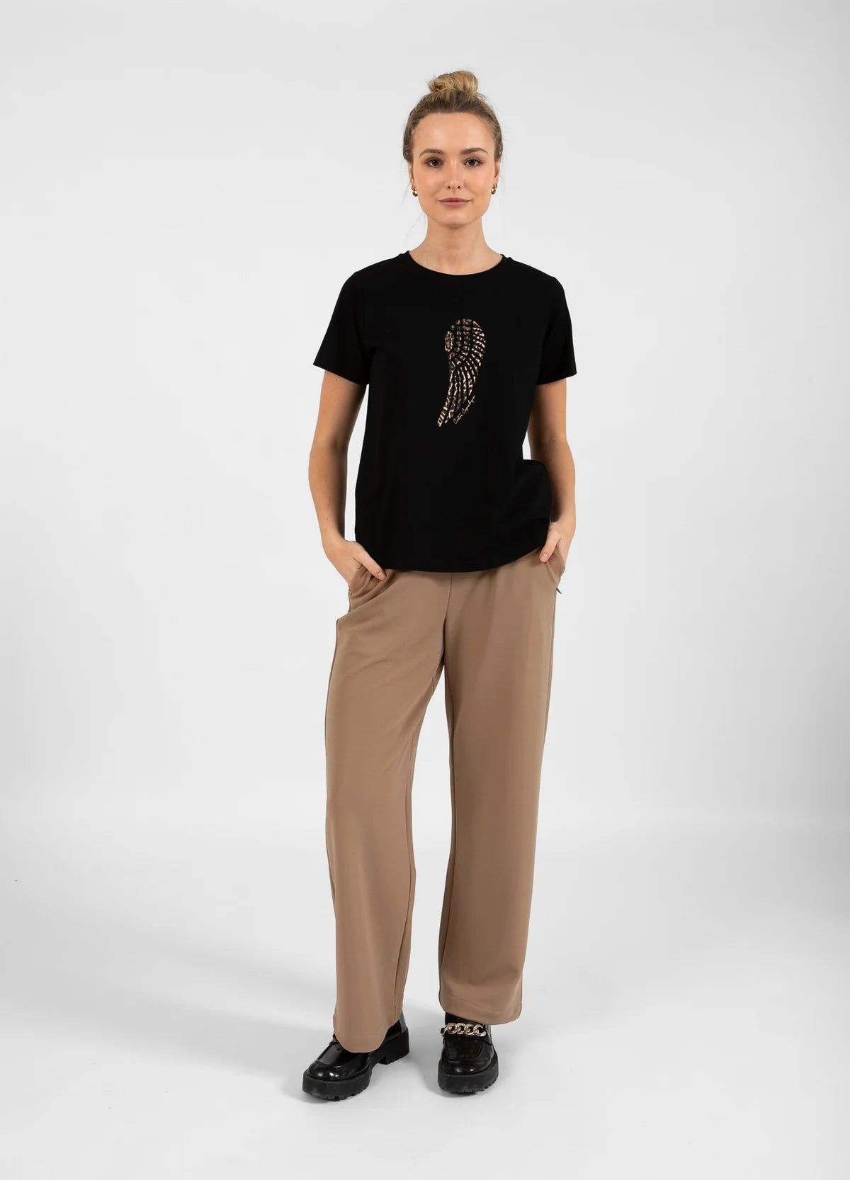 Coster Copenhagen Wing T-Shirt - Black