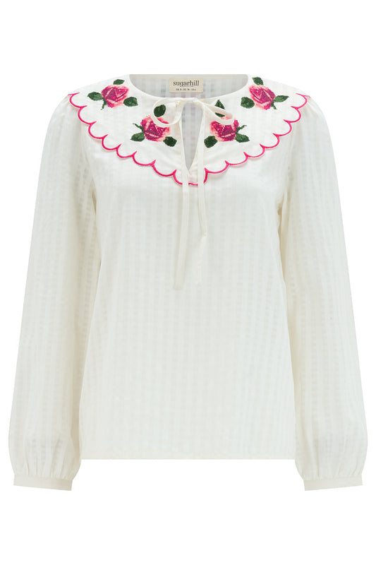 Nessie Blouse - off-white