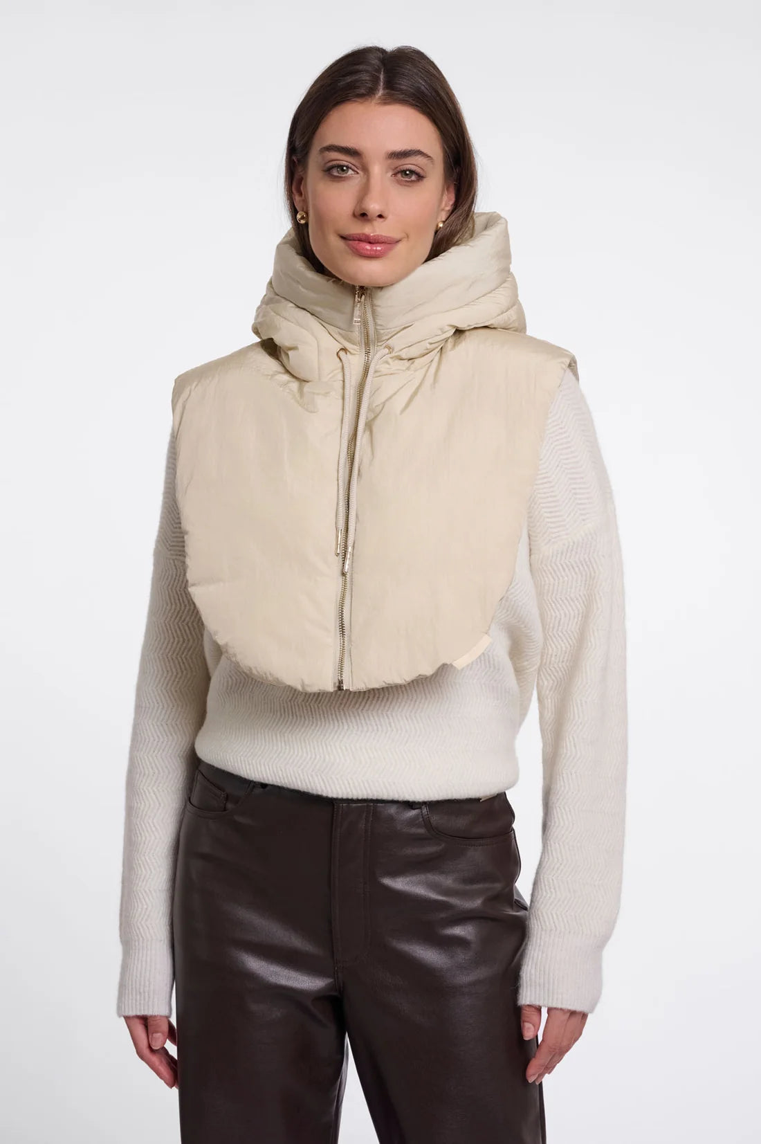 Rino & Pelle Tabita Hood Collar - Birch