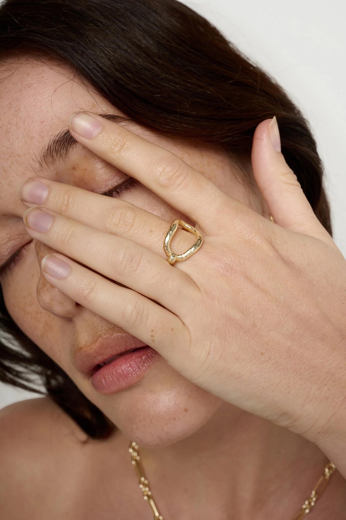 Tutti & Co Birch Ring - Gold