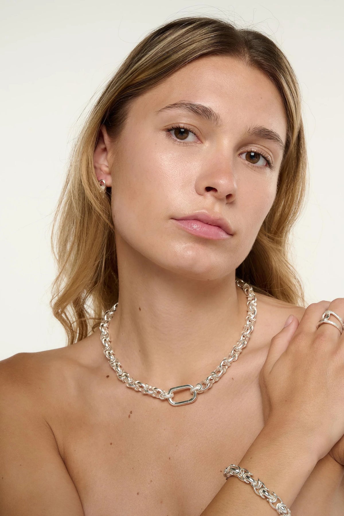 Tutti & Co Haze Necklace - Silver