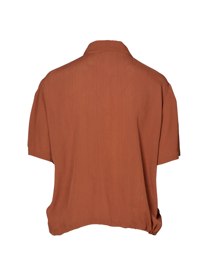 NU Denmark Ulrikke Shirt Jacket - Mocca