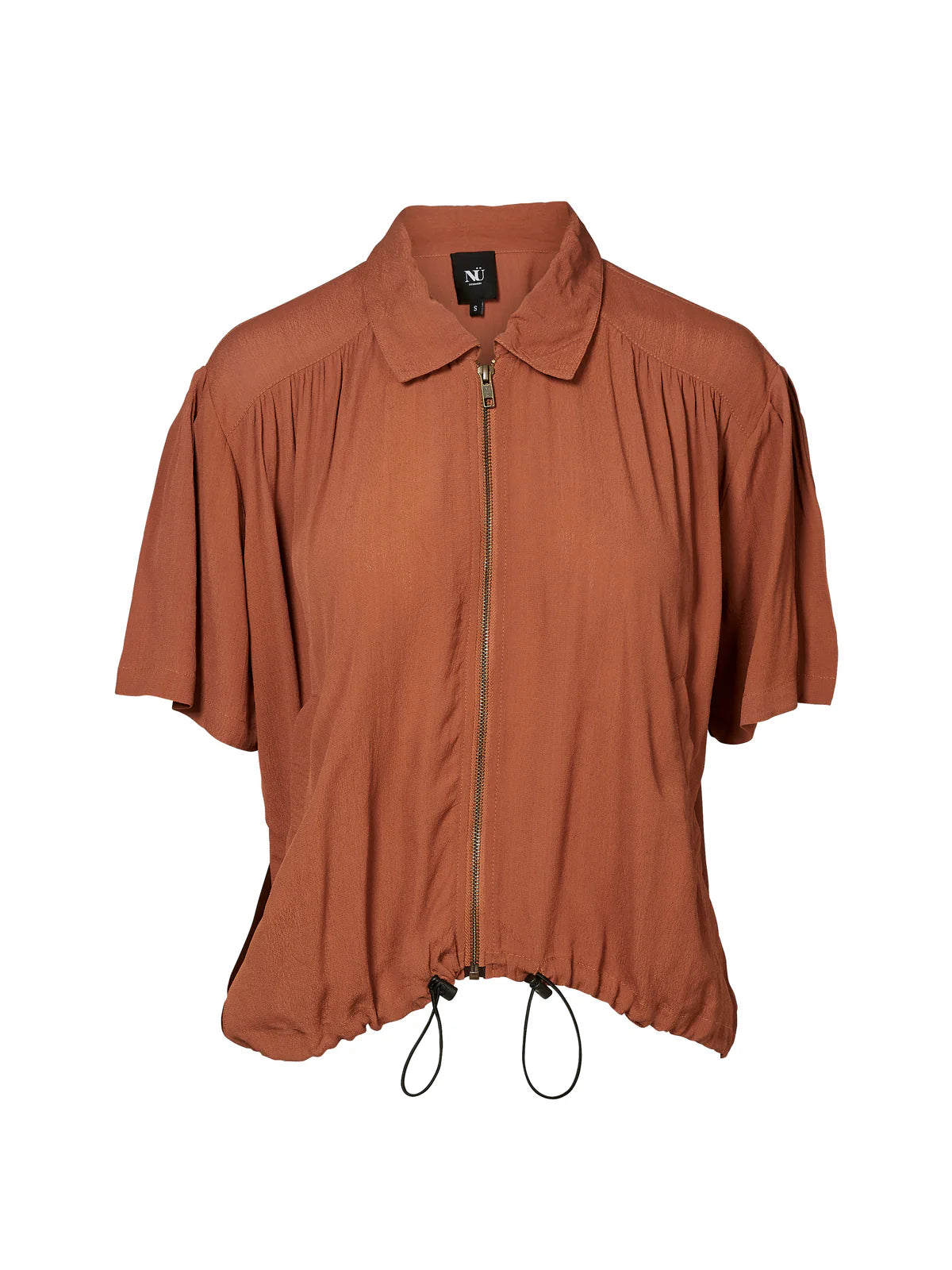 NU Denmark Ulrikke Shirt Jacket - Mocca