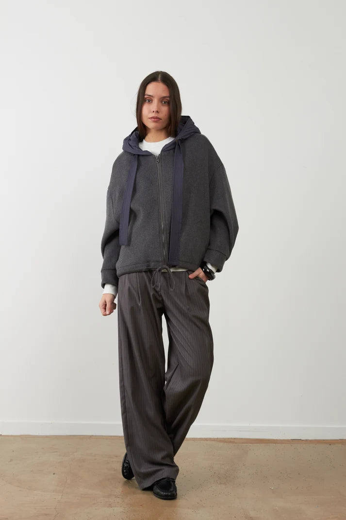 Orfeo Lester Jacket - Carbone