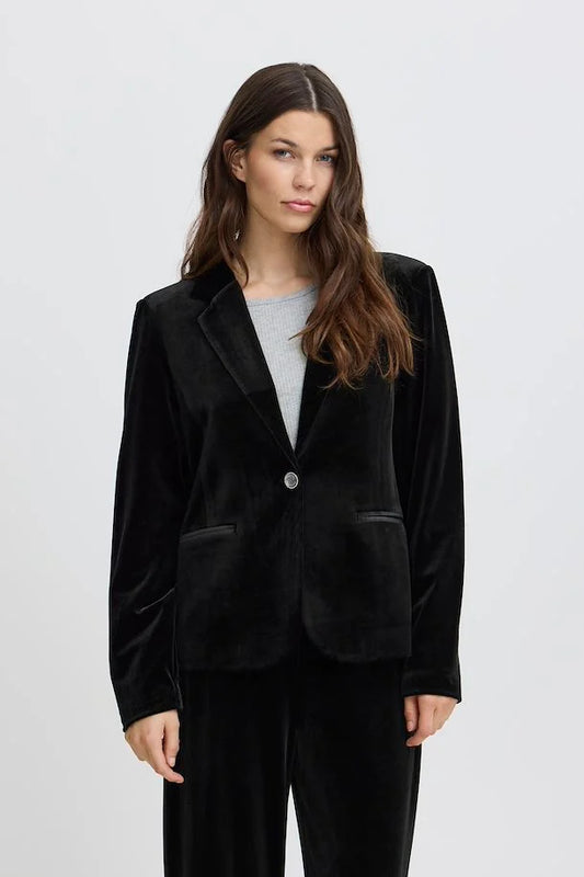 ICHI Velvetty Blazer