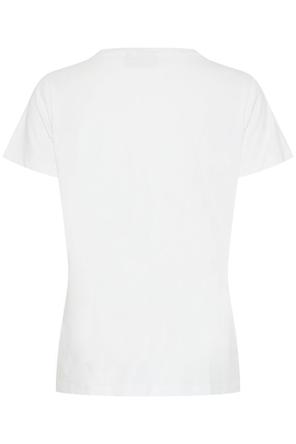 Fransa Tima Tee - White