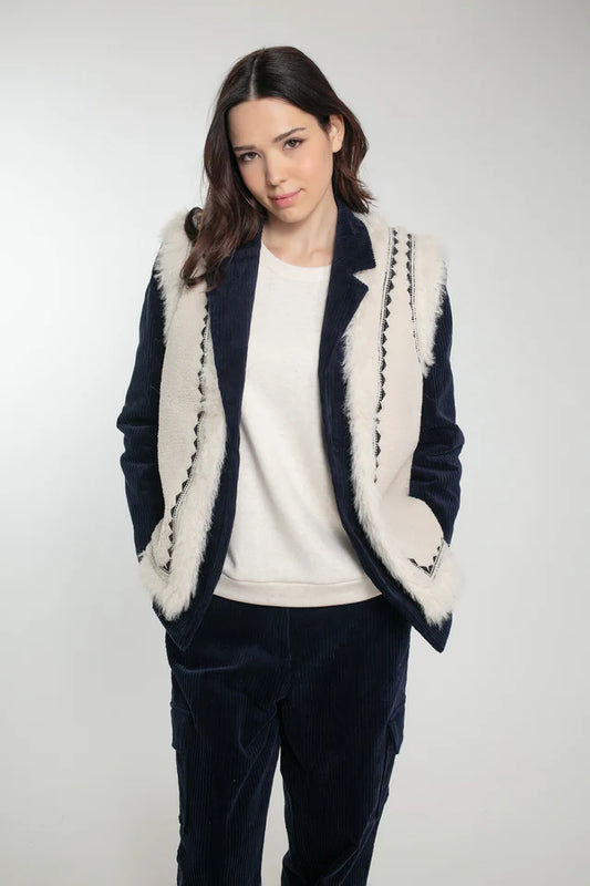 Nooki Dannika Gilet - Cream