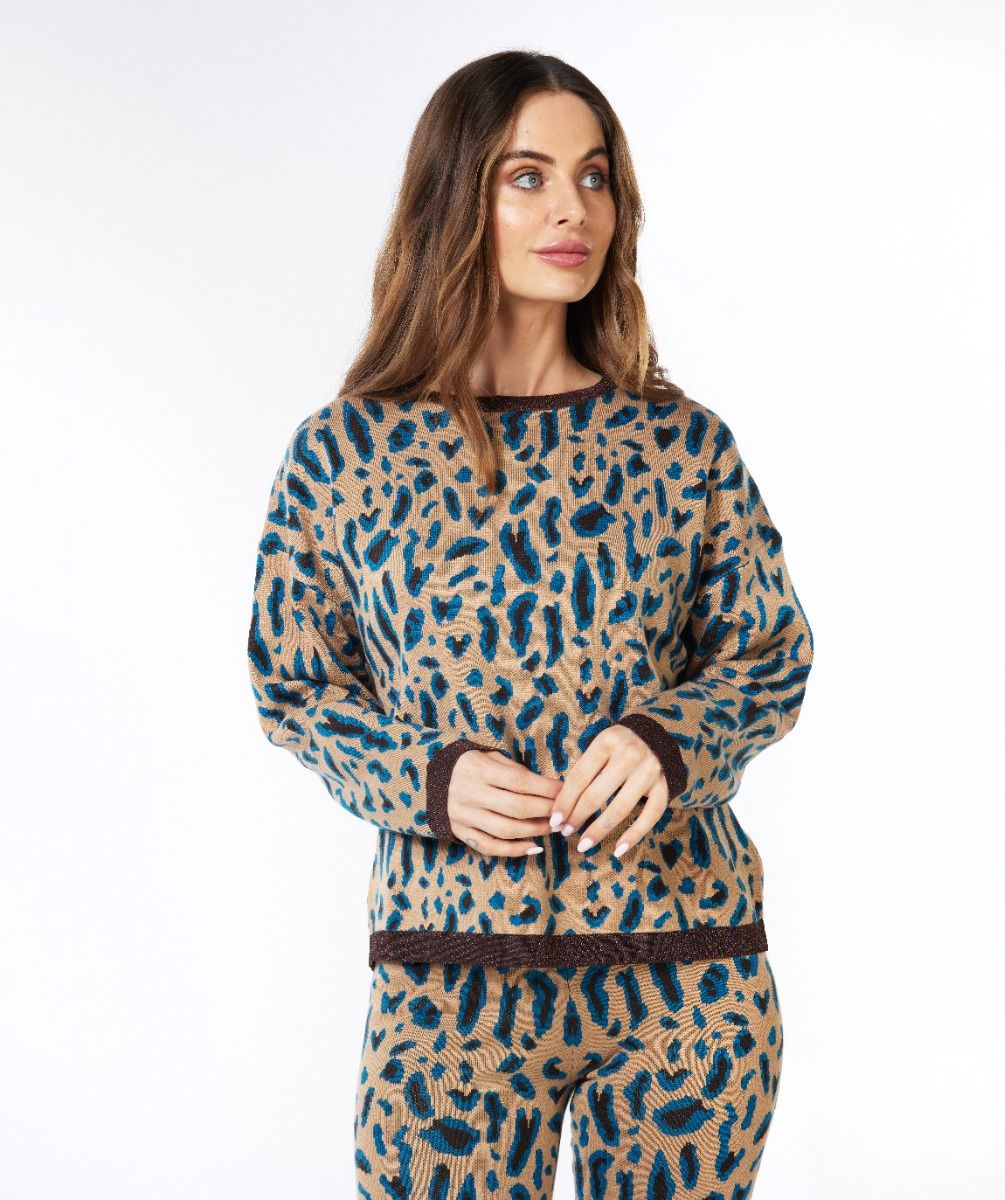 Esqualo Leopard Sweater