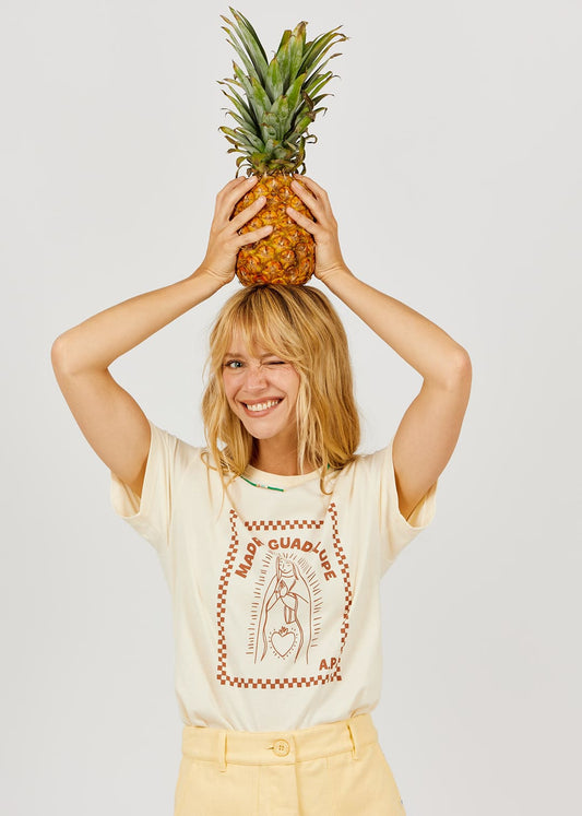 AP Guardalupe Tee - Ecru