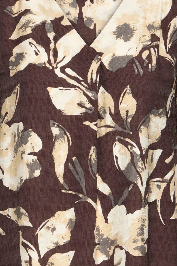 Fransa Ariana Blouse - Floral Fudge