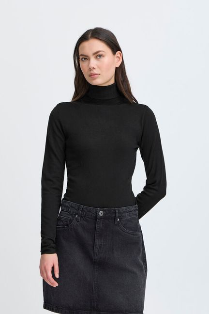 ICHI Mafa Polo - Black