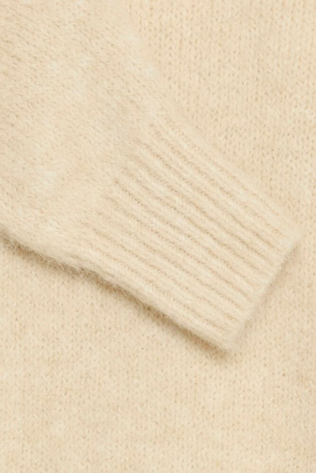 Fransa Elisa Pullover - Oatmeal Melang