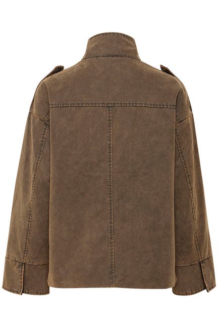 ICHI Fazola Jacket - Washed Brown