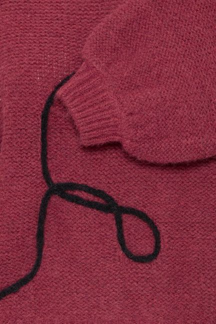ICHI Catrina Pullover - Maroon