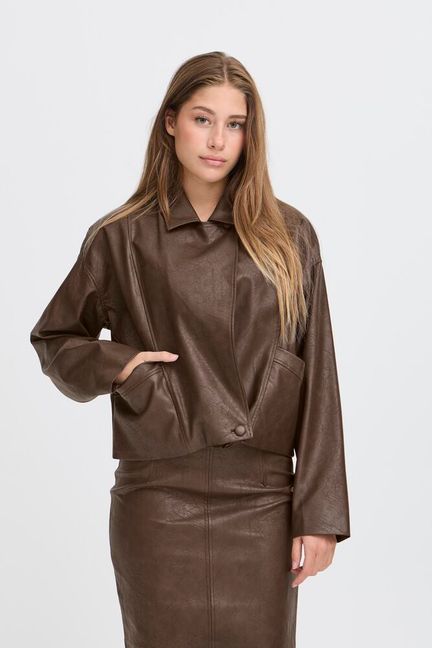ICHI Kilavi Jacket - Coffee Bean