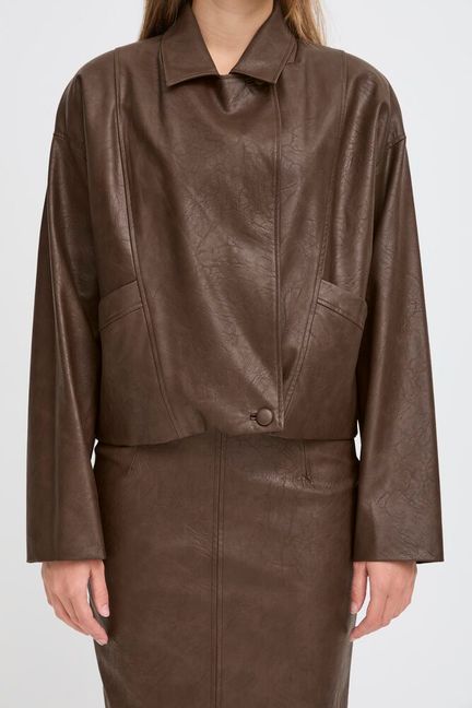 ICHI Kilavi Jacket - Coffee Bean