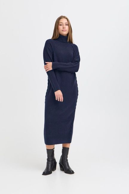 ICHI Dasila Dress - Total Eclipse