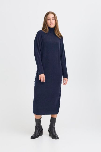 ICHI Dasila Dress - Total Eclipse