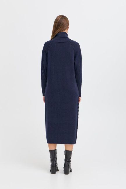 ICHI Dasila Dress - Total Eclipse
