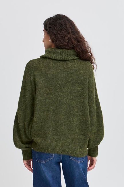 ICHI Kamara Pullover - Rifle Green
