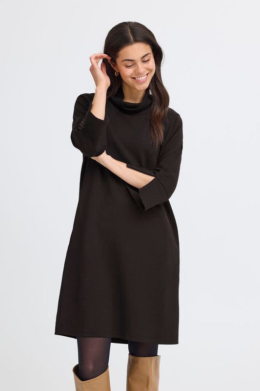 Fransa Aurora Dress - Black