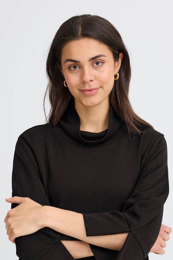 Fransa Aurora Dress - Black
