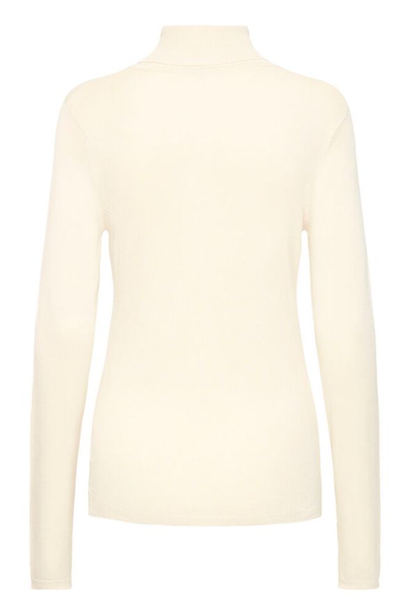 ICHI Mafa Polo Top - Almond Milk