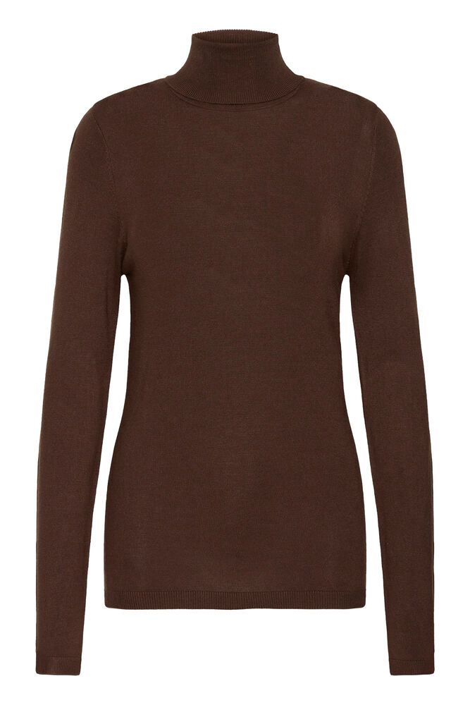ICHI Mafa Polo Top - Coffee Bean