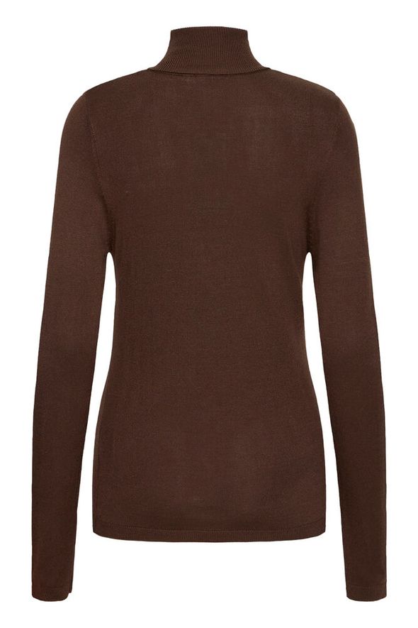 ICHI Mafa Polo Top - Coffee Bean